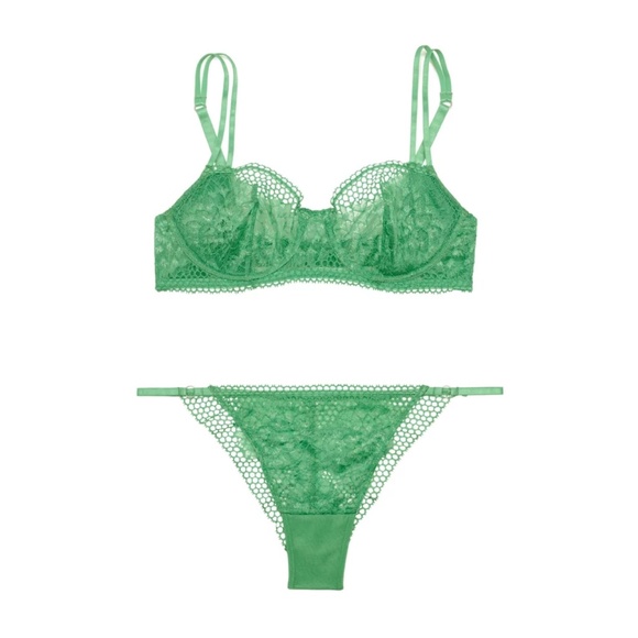 Adore Me Evah Unlined Bra & Panty Set, 34B/XS - Picture 4 of 6